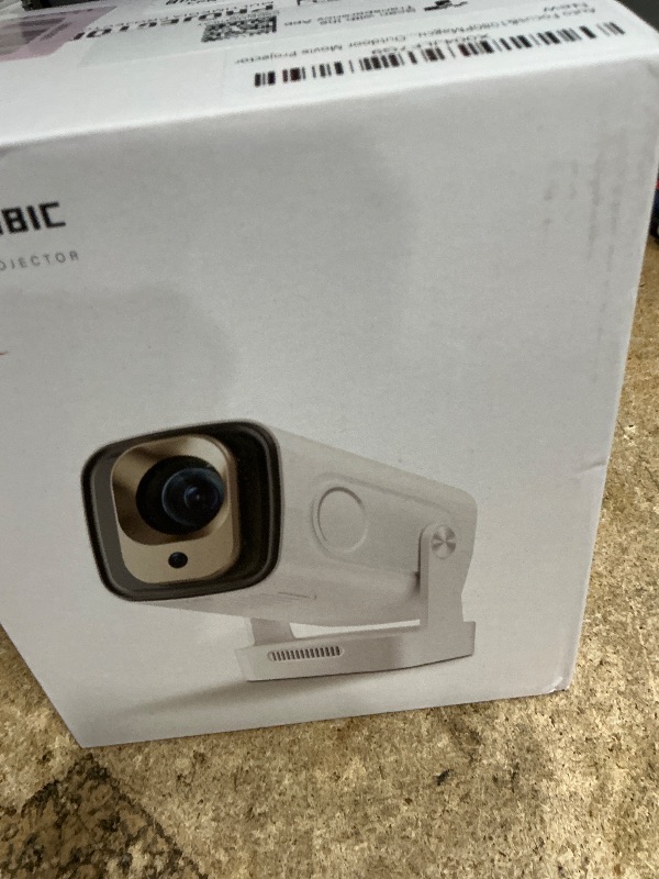 Photo 1 of ?Auto Focus&1080P?Magcubic Mini Smart Projector with 4K Support, Portable Projector with Wifi and Bluetooth, 5W Speaker, Built in Apps, Voice Control, Outdoor Movie Projector