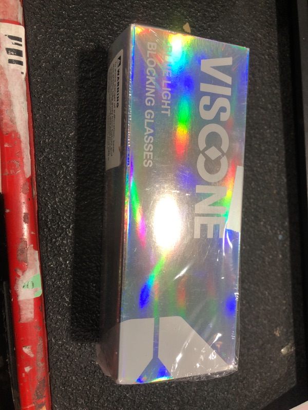 Photo 1 of VISOONE TR90 Square Blue Light Blocking Glasses Fashion Computer Eyewear for Women and Men RANDI