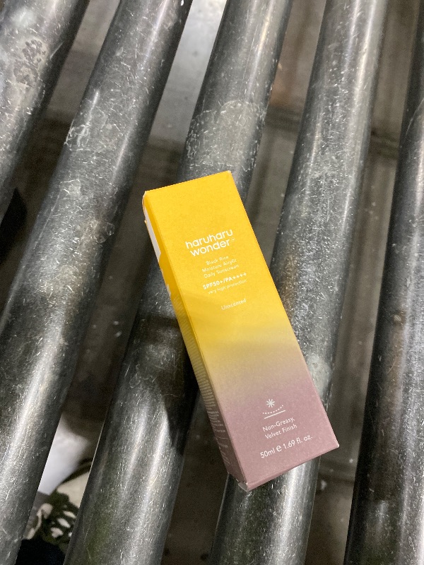 Photo 1 of Haruharu Wonder Black Rice Moisture Airyfit Daily Sunscreen 1.69fl.oz - Velvet Finish, No White Cast, Hydrating, Moisturizing, Korean Skin Care, Vegan, Clean Beauty