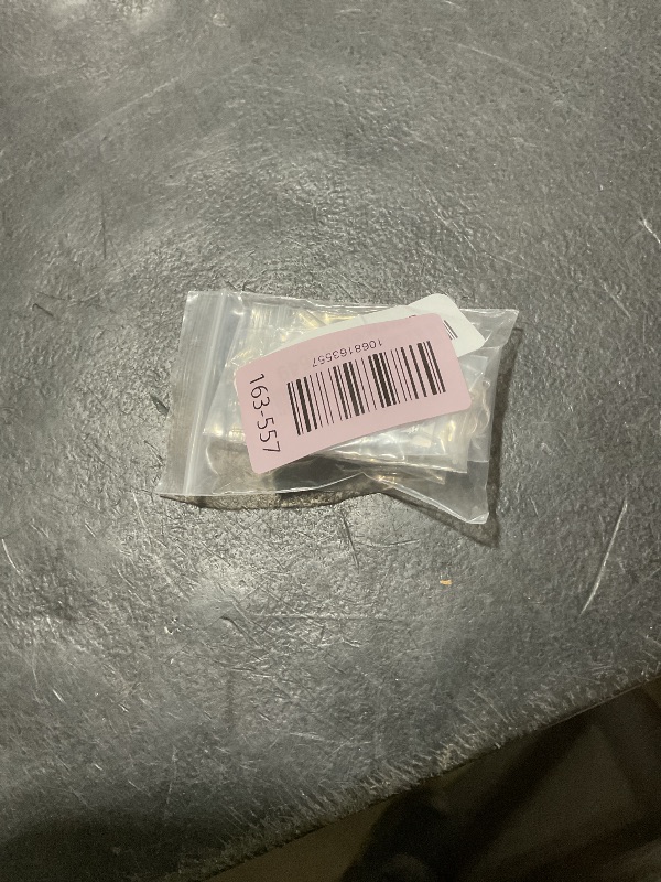 Photo 1 of 108pcs Silicone Earring Allergy Sleeve for Sensitive Ears with 6 Sizes Anti-Allergy Sleeves and Zircon and Posts and Hooks and Earring Backs (White)