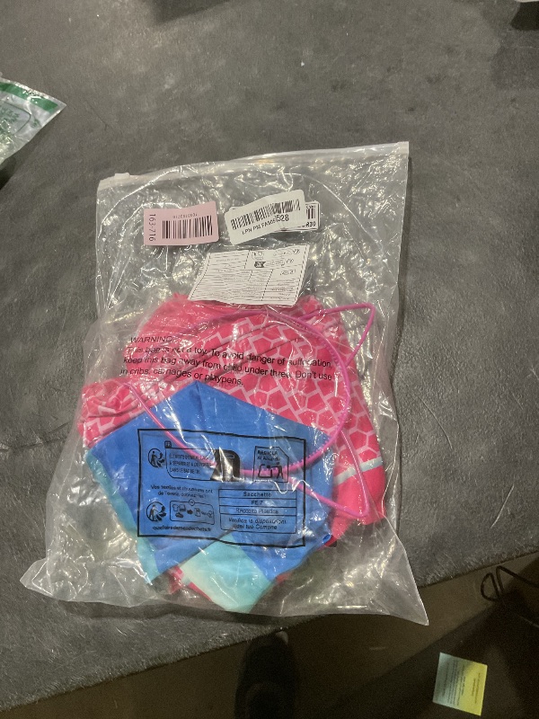 Photo 1 of *INCOMPLETE** PixiePicks Superhero Costume Jumpsuit for Girls, Cat Wallet and Headband for Halloween Christmas Party-130cm/6-7T Rosy