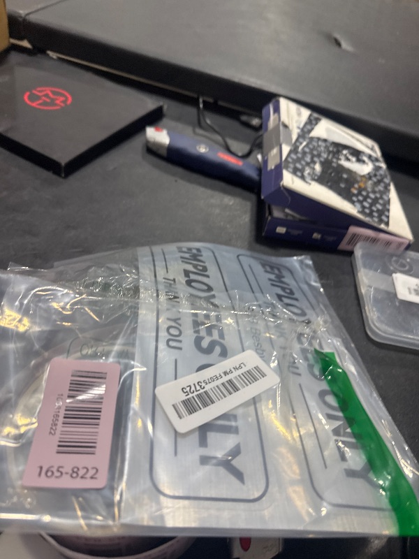 Photo 1 of 2pcs Employees Only Sign Stickers