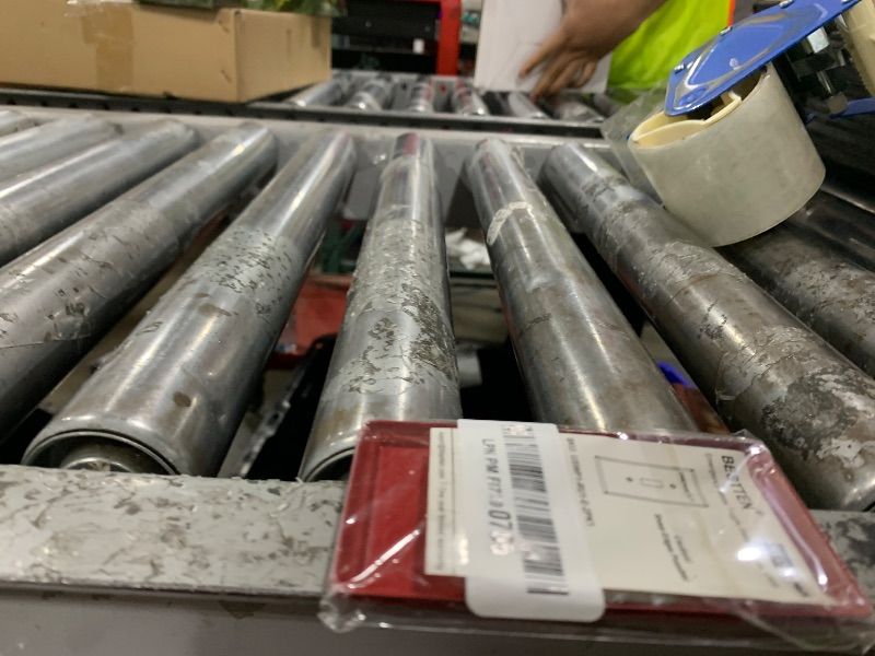 Photo 1 of [2 Pack] BESTTEN 1-Gang Red, Emergency Shut-Off Toggle Metal Switch Plate, Utility