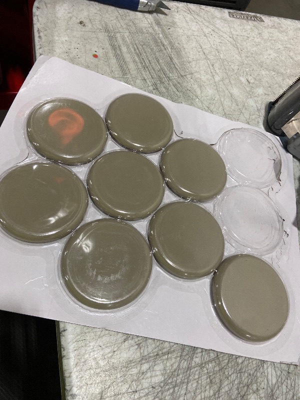 Photo 1 of 10PCS Furniture Sliders, 3 1/2" Furniture Sliders for Hardwood Floors, Reusable Furniture Sliders for Carpet, Heavy Duty Furniture Movers Sliders, Carpet, Floor Protectors