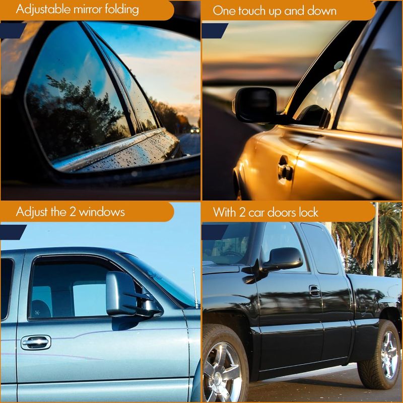 Photo 1 of 15883322 Driver Side Power Window Switch with Folding Mirror Switch Fit for 2003-2007 Chevrolet Silverado, 2003-2007 GMC Sierra 920-024