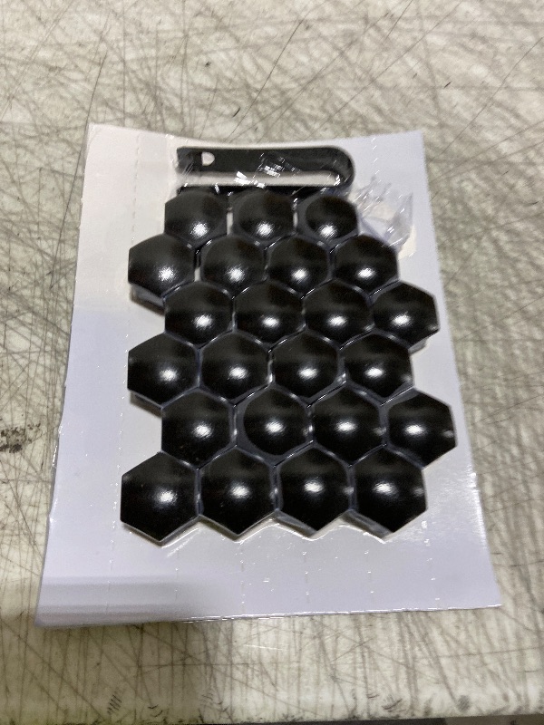 Photo 1 of 24PCS Wheel Lug Nut Cover Caps for Cybertruck Tesla Model Y Model 3 Wheel Screw Cover Caps 21MM Inter Nut Cover Caps Tesla Accessories, Matte Black
