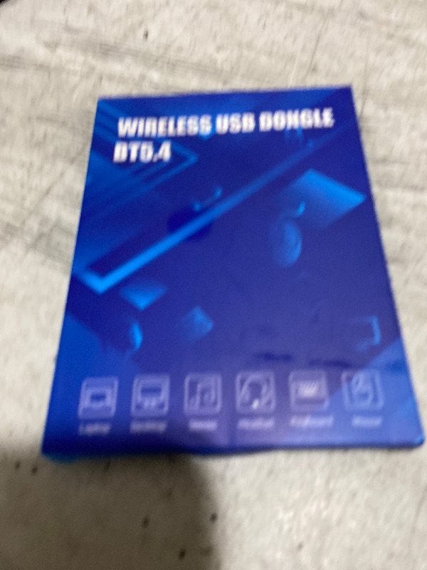 Photo 1 of Bluetooth 5.4 USB Adapter for PC - Wireless Dongle Transmitter/Receiver, Plug & Play for Windows 11/10/7, Supports Keyboard/Mouse/Headphones/Speakers/Game Controller (BR+EDR+BLE Dual Mode)