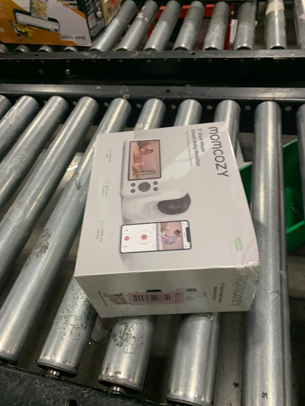 Photo 1 of *******factory sealed********
Momcozy Smart WiFi Baby Monitor with Camera and Audio, 5" 1080P Screen with Wall Mount, Motion & Cry Detection, Safe Fence, Clear Night Vision, 5000mAh Battery, 2-Way Talk, Photo & Video Recording