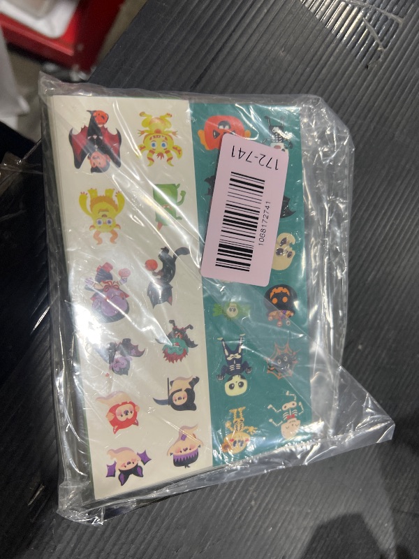 Photo 1 of 100 Sheets Kids Halloween Stickers, 1210 Pcs Decoration Stickers for Halloween Party Favors Decor Gift Treat Bags