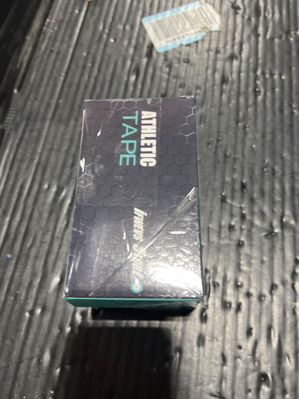 Photo 1 of (3 Pack) White Athletic Sports Tape, Very Strong Easy Tear No Sticky Residue Tape for Athlete & Sport Trainers & First Aid Injury Wrap,Suitable for Bats,Tennis,Gymnastics & Boxing?1.5in X 35ft?