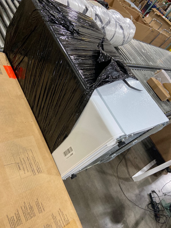 Photo 1 of Electactic 3.1 Cu.Ft Small Fridge with Freezer, Compact Refrigerator with 2 Doors, Mini Fridge with Adjustable Removable Glass Shelves for Bedroom, Dorm, Office or Apartment,White