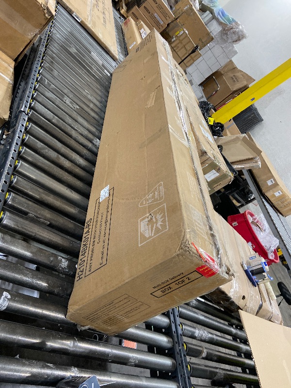 Photo 1 of *PARTIAL SET* *BOX 1 OF 2 ONLY* TV STAND FURNITURE W/DRAWERS UNKNOWN MAKE/MODEL