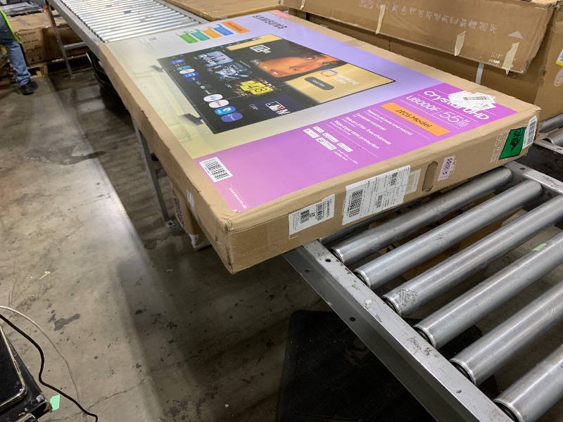 Photo 1 of Samsung 55-Inch Class Crystal UHD U8000F 4K Smart TV (2025 Model) Endless Free Content, Crystal Processor 4K, MetalStream Design, Knox Security, Compatible with Alexa