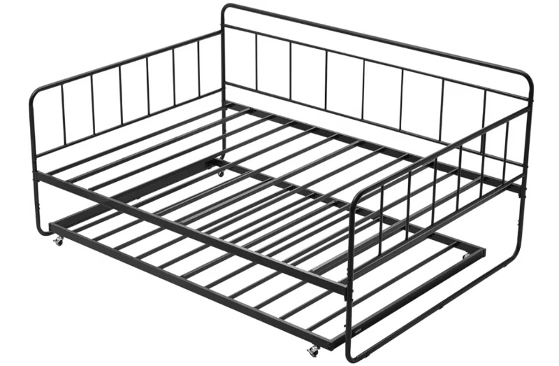 Photo 1 of 105 Pack 26 inch Aluminum Balusters for Deck Railing,Black Round Metal Spindles for Staircase,3/4" Diameter Hollow Deck Ballasters with Screws and Connectors for Railing Fencing Porch Stair Spindles