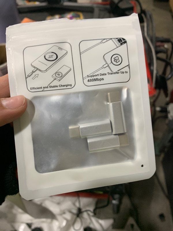 Photo 1 of ????? ???????? Lightning to USB C Adapter for iPhone 16/15 Pro Max/Plus,Samsung S25,iPad,Not for Audio,Charging & Data Sync ONLY,Type C Charger Connector,for iPhone 16/15 Charger