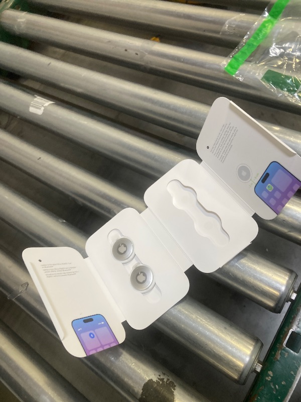 Photo 1 of 2pcs Apple AirTag Keep Track of and find Your Keys, Wallet, Luggage, Backpack, and More. Simple one-tap Set up with iPhone or iPad