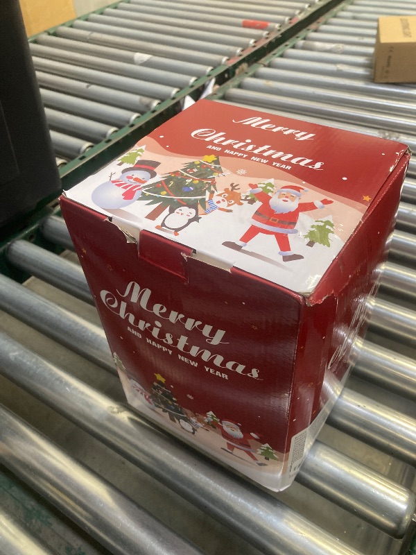 Photo 1 of 2025 New 8FT Inflatable Christmas Decorations Dinosaur Blowups Outdoor Christmas Tree Xmas Decorations Snowman Yard Lawn Decor, with LED Lights, Garden Holiday Party Christmas Inflatables Clearance