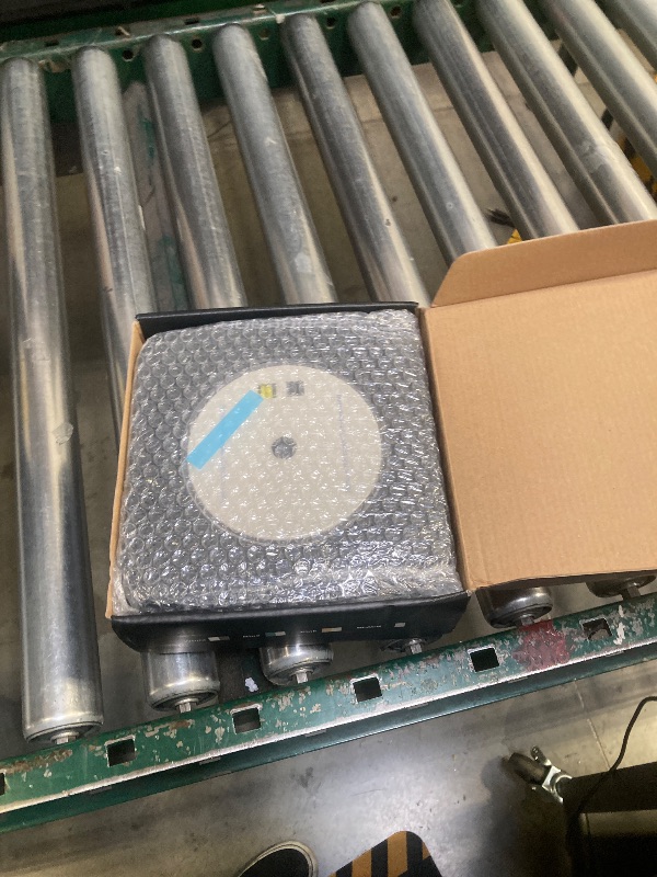 Photo 1 of Gueray Portable CD Player, Bluetooth CD Kpop Player for Desktop with HiFi Sound Speaker, FM Radio CD Music Player for Home with Remote Control, Dust Cover, LED Screen, Support AUX/USB, Headphone Jack