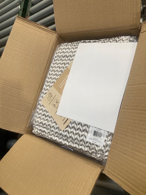 Photo 1 of City Scene - Queen Quilt Set, Reversible Cotton Bedding with Matching Shams, Luxurious Bedding Set (Leaves Dark Grey, Queen)