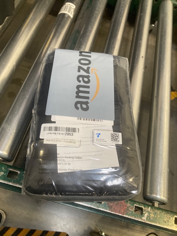 Photo 1 of 10 Set Compression Packing Cubes for Travel Essentials,Compressible Expandable Packing Cubes for Suitcase,OlarHike Luggage Organizer Bags for Travel,Handy Helper for Organizing Clothes(Black)