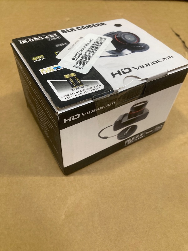 Photo 1 of 1080P Digital Camera for Photography and Video, 16MP 16X Digital Zoom 2.4 inch 180° Flip Screen Vlogging Camera, Compact Travel Camera Support up to 128G Memory Card for Beginners