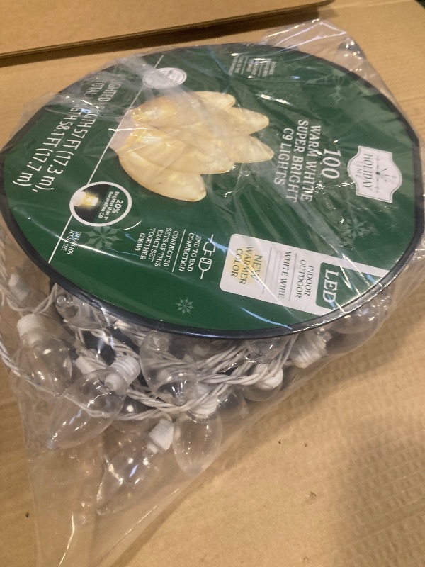 Photo 1 of 100 Warm White Bright Led Lights for Home Decoration