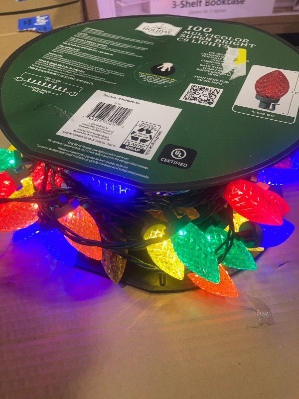 Photo 1 of 100 Multicolor Super Bright C9Lights