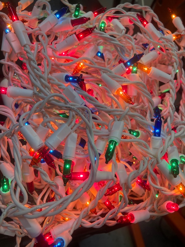 Photo 1 of 300 Multicolor Icicle Lights