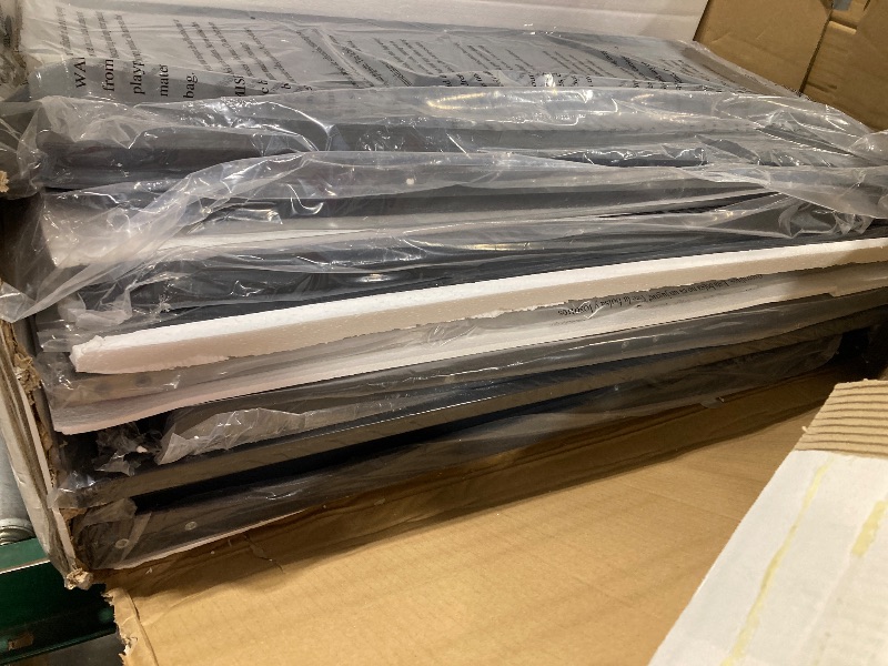 Photo 1 of incomplete set****Seville Classics UltraHD Storage Cabinet, 36" W x 18" D x 72" H, 20143, Graphite