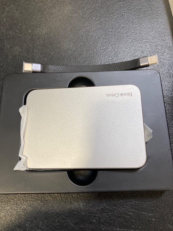 Photo 1 of ORICO BookDrive 1TB Magnetic External SSD with PD 100W Charging for Labtop & USB-C Smartphone - Magsafe Portable Solid State Drive, 1000MB/s for USB 3.2 Gen2 - P10Plus