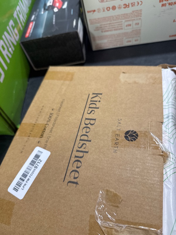 Photo 1 of 100% Cotton 210TC Salt Earth Kids Bedsheet,Twin Sheets Set for Toddler bed, 3 Piece Bedding Set Including Flat Sheet, Fitted Sheet, and Pillowcase, Themed Sheets for a Playful Kids Bed (Jungle Safari)