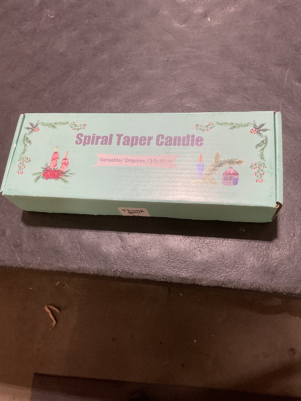 Photo 1 of 10 Inch Yellow Taper Candle Set, 10 Pack Unscented Dripless Candlesticks for Family Dinner Parties Home Decoration Picnic