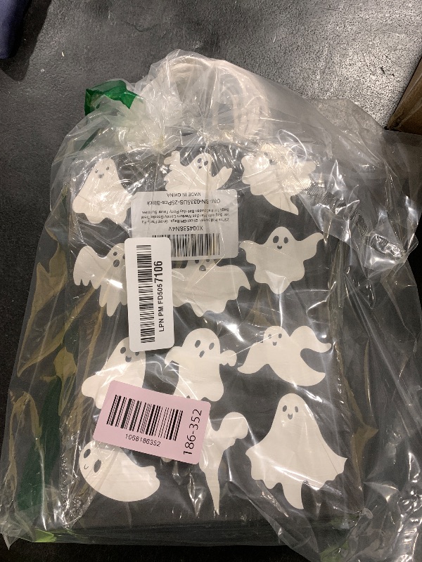 Photo 1 of 25Pcs Halloween Ghost Gift Bags, Ghost Party Favor Bag with Handles Medium Candy Goodie Treat Bags for Halloween Birthday Party Favor Supplies