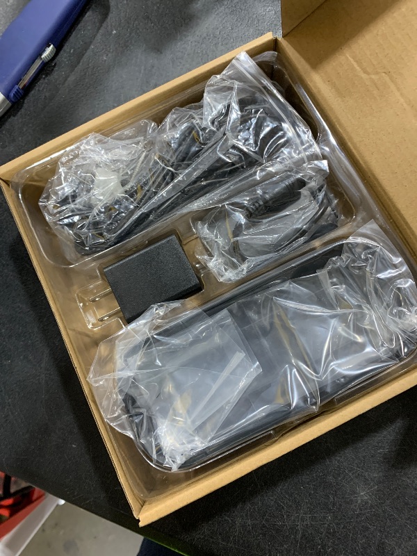 Photo 1 of 26ft Wired Power Adapter Kit for myQ Smart Garage Video Keypad - Uninterrupted Power Supply Design with 6100mAh Backup Battery and Mounting Bracket