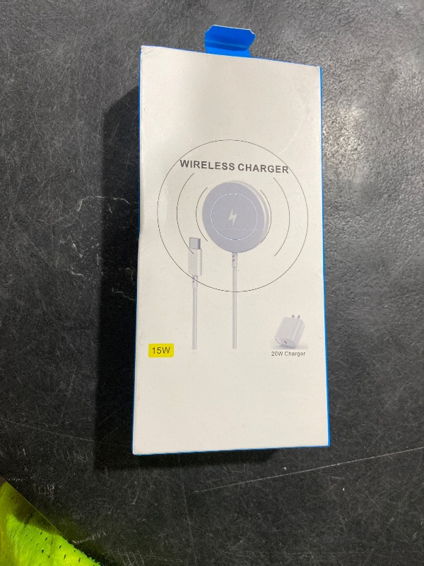 Photo 1 of [Apple MFi Certified]Magnetic Wireless Charger Apple Mag Safe Charger,15W 6FT Fast Wireless Charging Pad for Apple iPhone 16 Pro Max/16 Pro/16 Plus/15 Pro Max/14/13/12/AirPods3/2/Pro/Pro2,Charging Pad