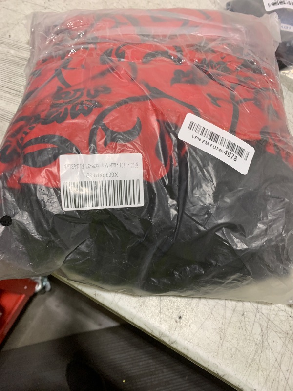 Photo 1 of 1791's lady Women's Victorian Rococo Dress Inspiration Maiden Costume NQ0032 (S:Height63-65 Chest34-35 Waist26-27, Red&Black)