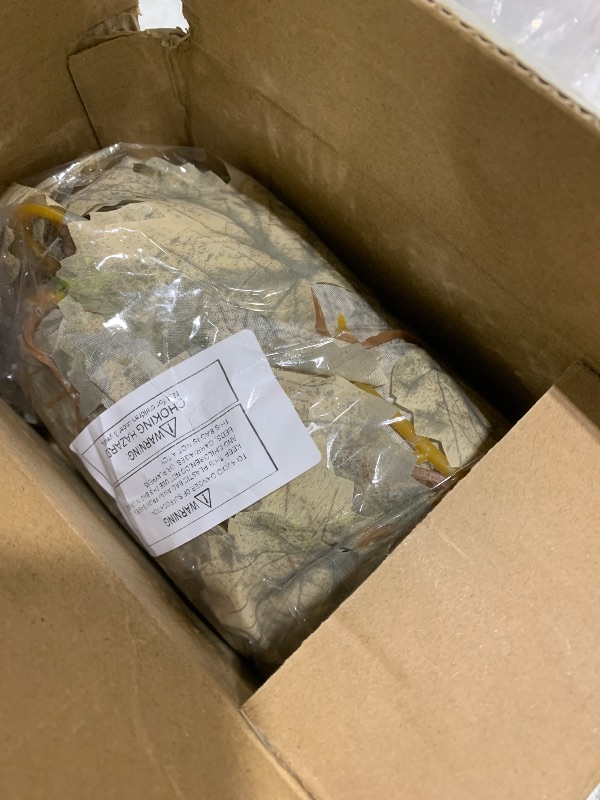 Photo 1 of 2 Pack 6 Ft Thanksgiving Decorations Fall Garland Maples Leaves Garlands Artificial Autumn Foliage Garlands Thanksgiving Garland for Home Farmhouse Porch Wedding Table Mantle Fireplace Party Christmas