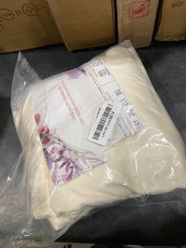 Photo 1 of 10x10ft Wrinkle Free Ivory Backdrop Curtain for Parties Soft Fabric Drapes Wedding Ivory Curtain Backdrop for Birthday Party Decorations Background for Photography 5x10ft,2 Panels