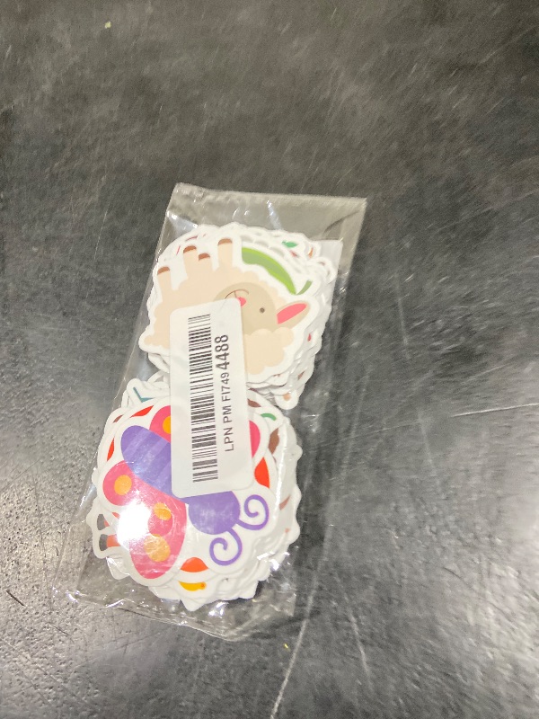 Photo 1 of 100 Pack Farm Animal Stickers,Barn Cow Pig Party Favors Gifts, Farm Party Decorations