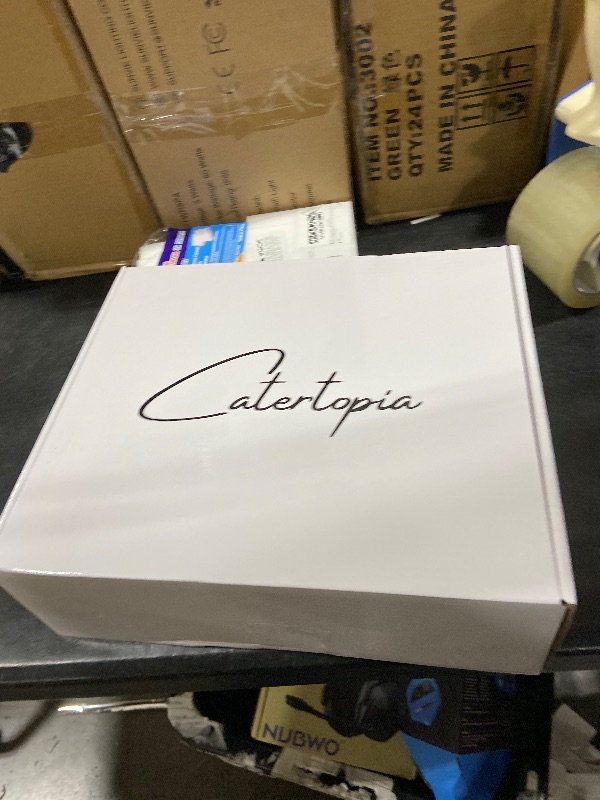 Photo 1 of 100 Pack 3 oz Mini Dessert Cups with Lids and Spoons (Gold Spoons) - Plastic Shooter Appetizer Parfait Cups with Lids Reusable - BPA Free Catering Supplies for Party - Dessert Bowls (GOLD SPOONS)