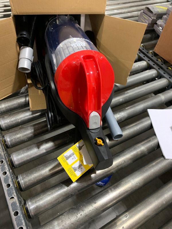 Photo 1 of **SEE NOTES** Dirt Devil Bagless Upright Vacuum Cleaner, Multi-Surface Rewind, Pet Friendly, with Powerful Suction, Dusting Brush, Turbo & Crevice Tool, UD76810V, Black