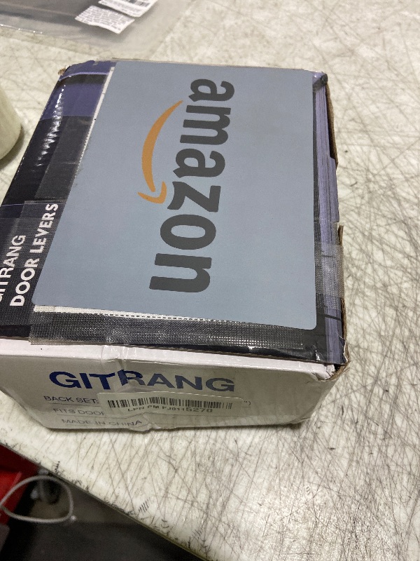 Photo 1 of (1 Pack) Keyed Alike Front Door Lever Lockset with Single Cylinder Deadbolt Combination Set, Wave Style Lever, Front Door/Exterior Door Knob with Lock and Deadbolt, Satin Nickel Finished