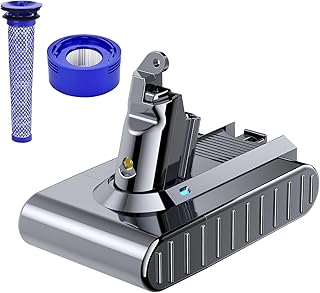 Photo 1 of Replacement for V6, 21.6V 6500mAh Li-ion Battery Compatible with V6 Animal V6 Absolute V6 Motorhead V6 Fluffy SV03 SV04 SV05 SV06 SV07 SV09 DC58 DC59 DC61 DC62 DC72 DC74