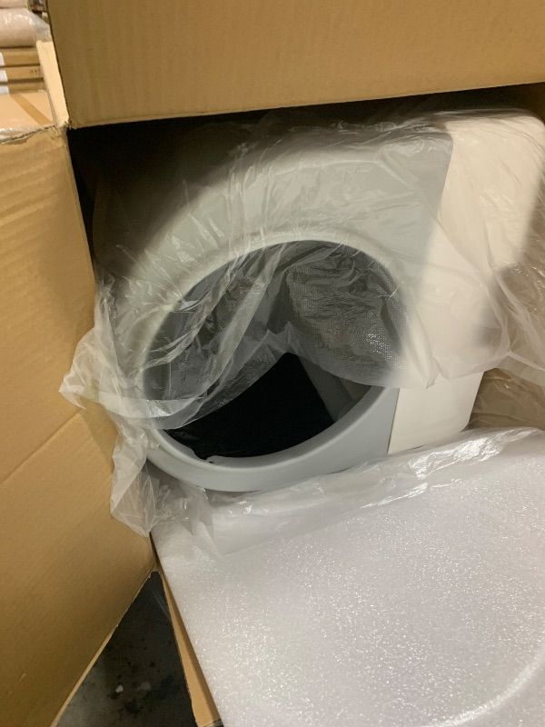 Photo 1 of Oneluck Dome Litter Box, Drawer Type Large XL Cat Toilet, Covered Hidden Dog Proof,with Scoop,Mat, for Odor Control and Less Trackin,Gray