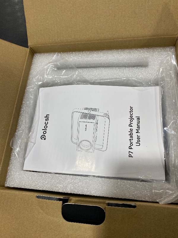 Photo 1 of [1080P Full HD & 4K Support] Smart Projector with WiFi and Bluetooth, 1500 ANSI Portable Projector, Auto Keystone & Zoom Mini Outdoor Movie Proyector with HDR10+ for Home Theater
