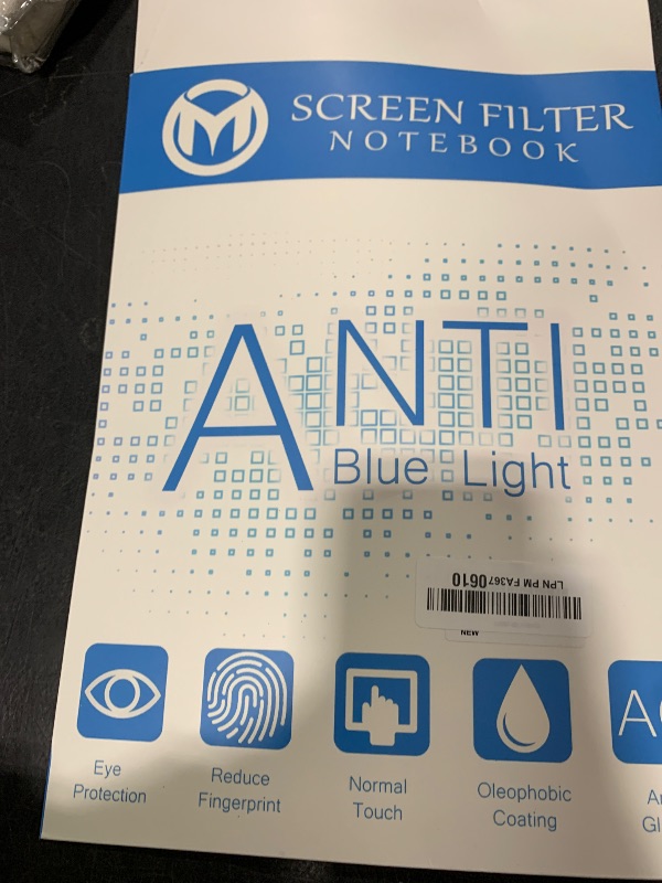 Photo 1 of 14 Inch Laptop Anti Blue Light Screen Protector for 14’’ with 16:10 Resolution HP/Dell/Samsung/Lenovo/Acer/ASUS Reduce Eye Strain Anti Glare Blue Light Blocking(11 7/8 x 7 3/8 Inch)