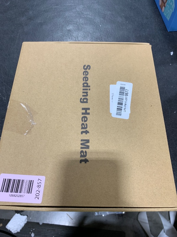 Photo 1 of 1 Pack Seedling Heat Mat with Digital Thermostat Controller,10" x 20.75" Temperature Control Waterproof Heating Pad for Seed Starting Indoor Plants Germination