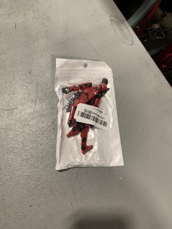 Photo 1 of (Assembly Completed) Titan13 Action Figure Set,Upgrade Lucky Robot 13 Action Figures,3D Printed Multi-Jointed Movable,Nova 13 Action Figure for Collectors Desktop Decorations (Assembly Completed-Red)