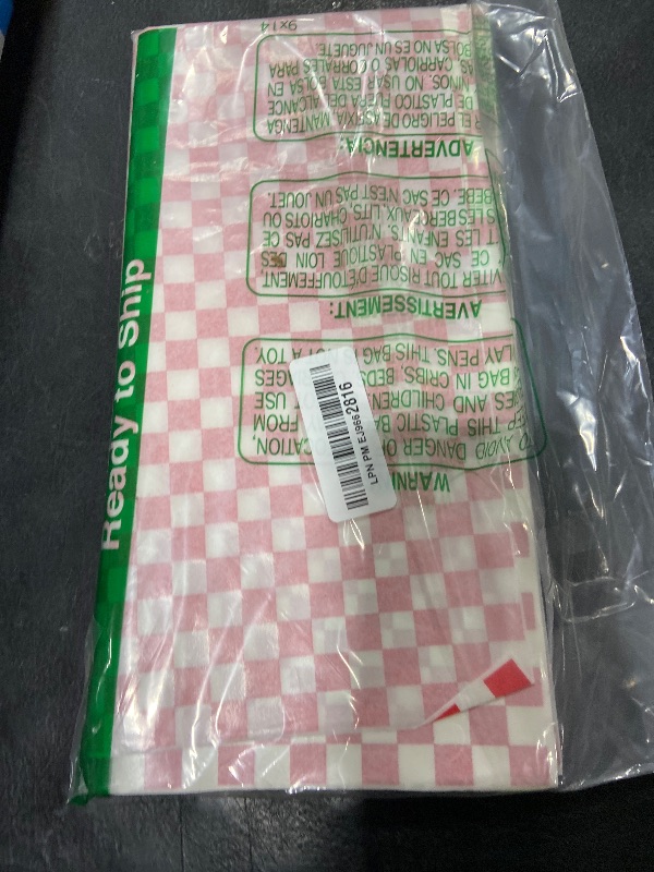 Photo 1 of 100PCS Sandwich Wrapping Paper, Grease Resistant Wax Paper Sheets for Food, Extra Strong Food Basket Liners, Classic Red & White Checkered Deli Sheets 12x12" for BBQ, Picnic, Festival - Vacnkoy