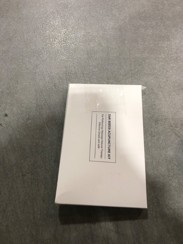 Photo 1 of 1200Pcs Ear Seeds Acupuncture Kit, Auricular Sticker Kit with Ears Seed, Acupuncture Pen, Acupressure Ear Chart, Tweezers